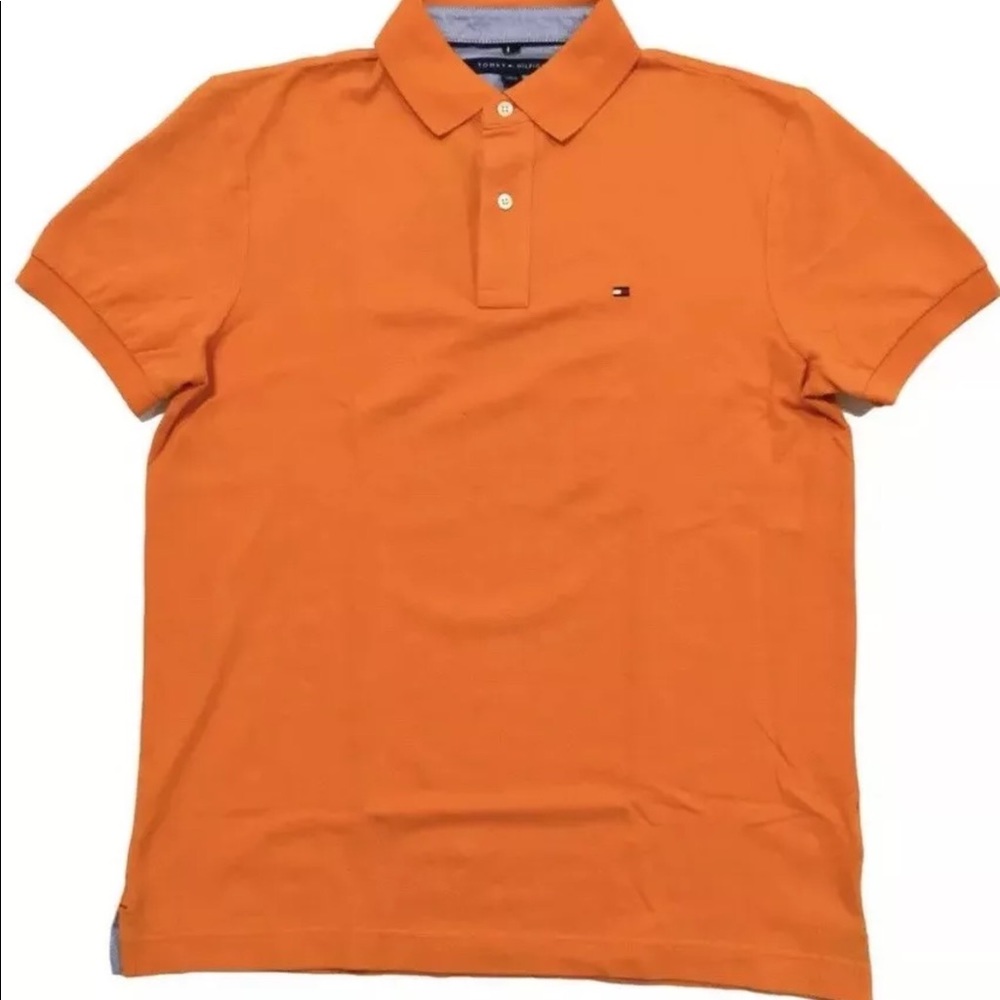 Tommy Hilfiger Men size(L) short sleeve polo Shirt